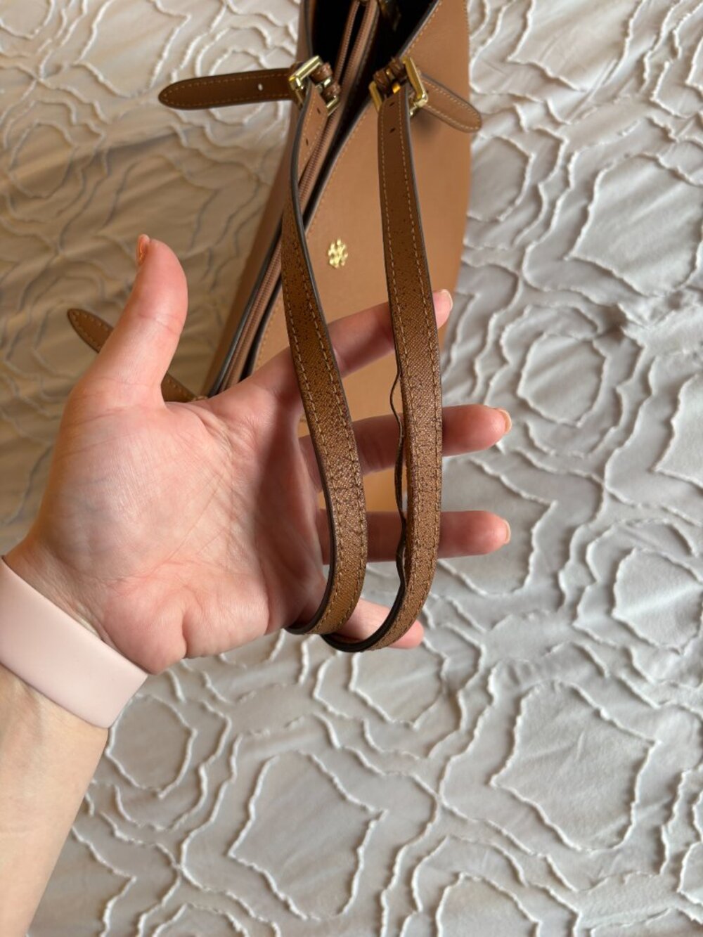 Tory Burch Emerson Buckle Tote - Picture 11 of 16